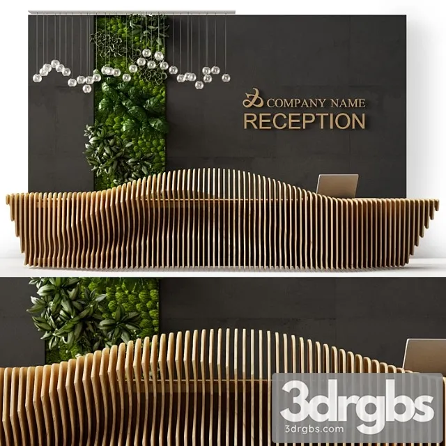 Reception Desk 3 3dsmax Download
