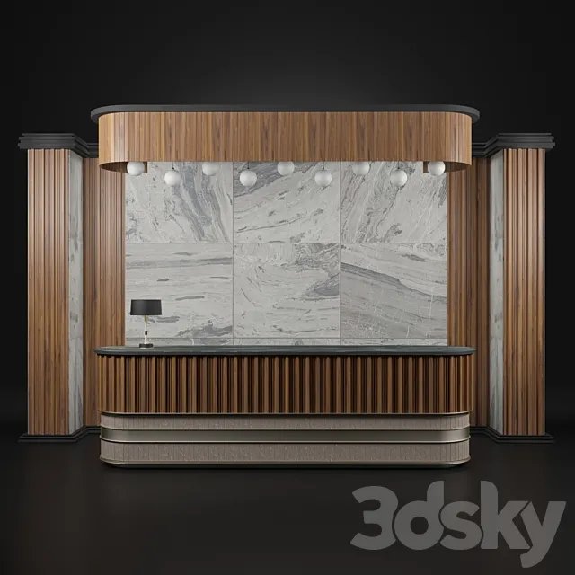 Reception G34 3DSMax File