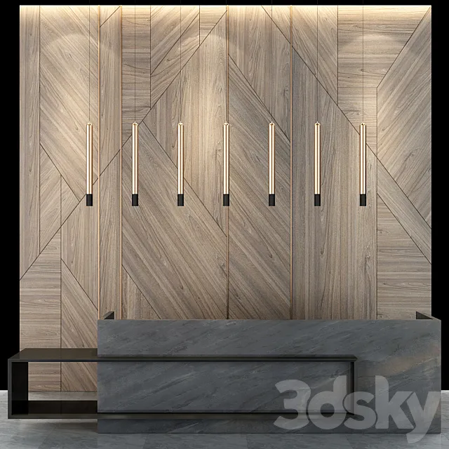 Reception set02 3ds Max