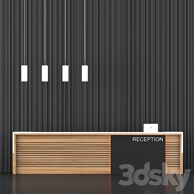 Reception_47 3ds Max