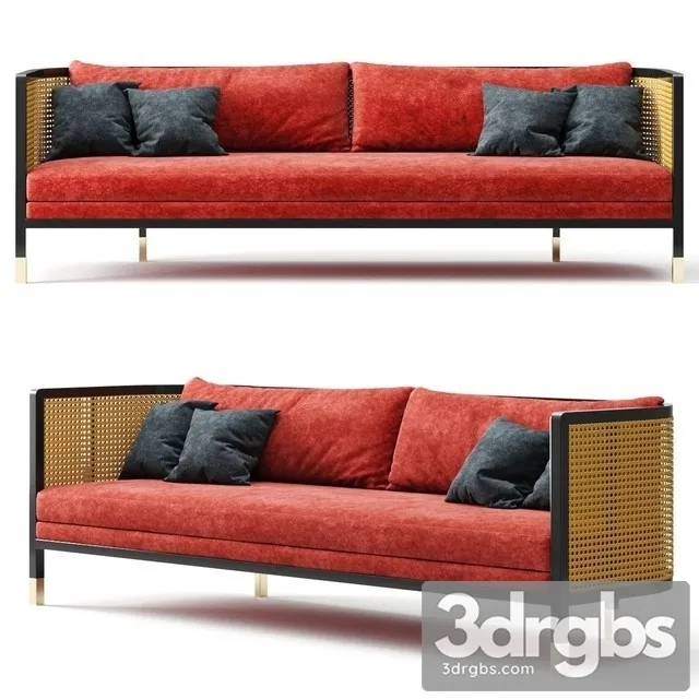 RED Edition Sofa Series Cannage 3dsmax Download