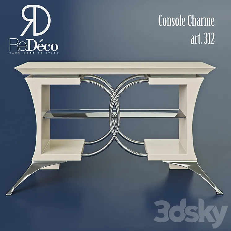 Redeco – Console Charme 3DS Max