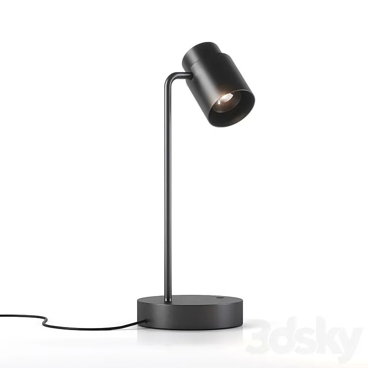 Reel t table lamp 3DS Max