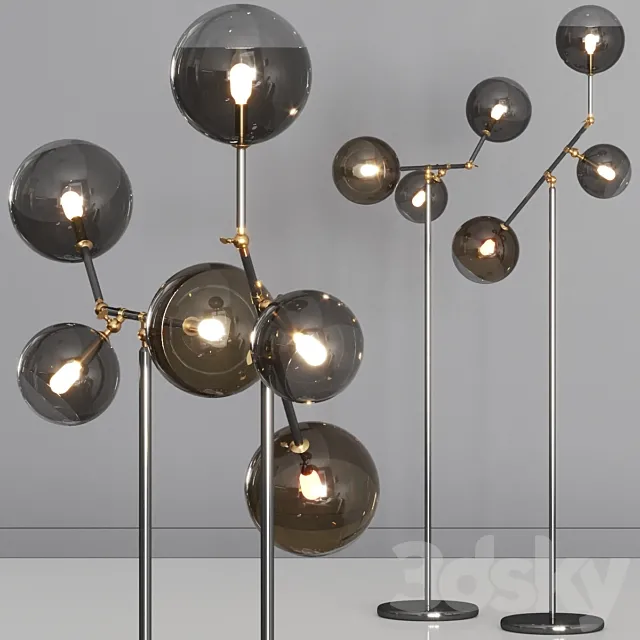 Reflex Angelo Bulles XL Floor Lamps 3DS Max Model