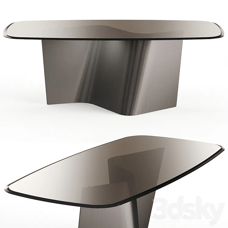 Reflex Angelo ESSE 72 Dinner Table By Tulczinsky 3DS Max Model