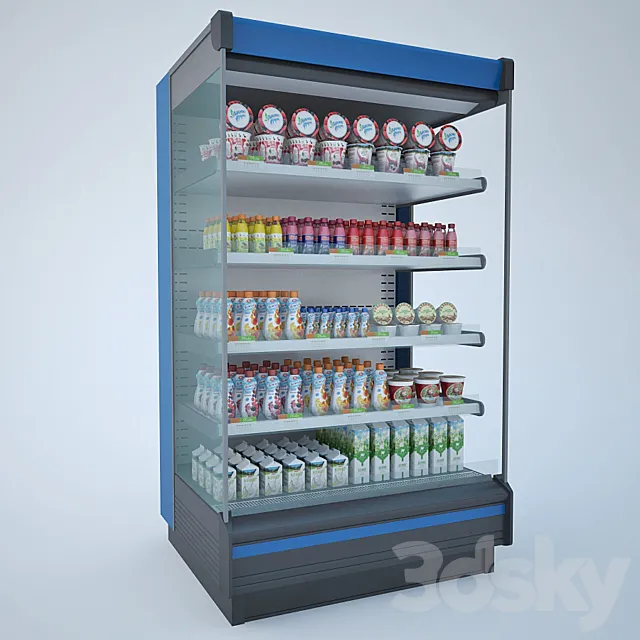 Refrigerated cabinet Linde Monaxis 3ds Max