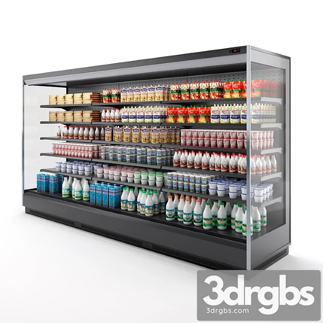 Refrigerated display case brandford tesey. 3dsmax Download