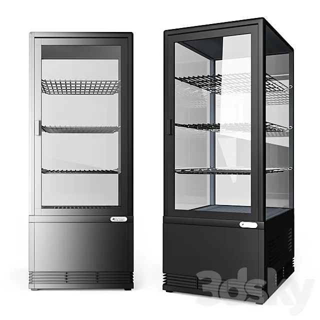 Refrigerated display case Frosty 3DS Max Model