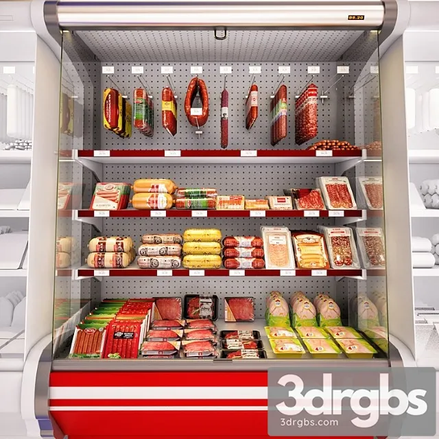 Refrigerated Showcase Fortune 2 3dsmax Download