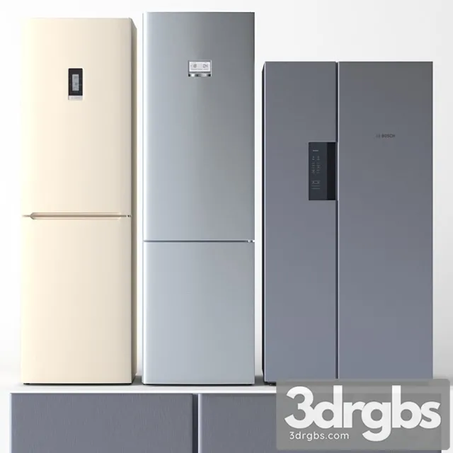 Refrigerator bosch 2 3dsmax Download
