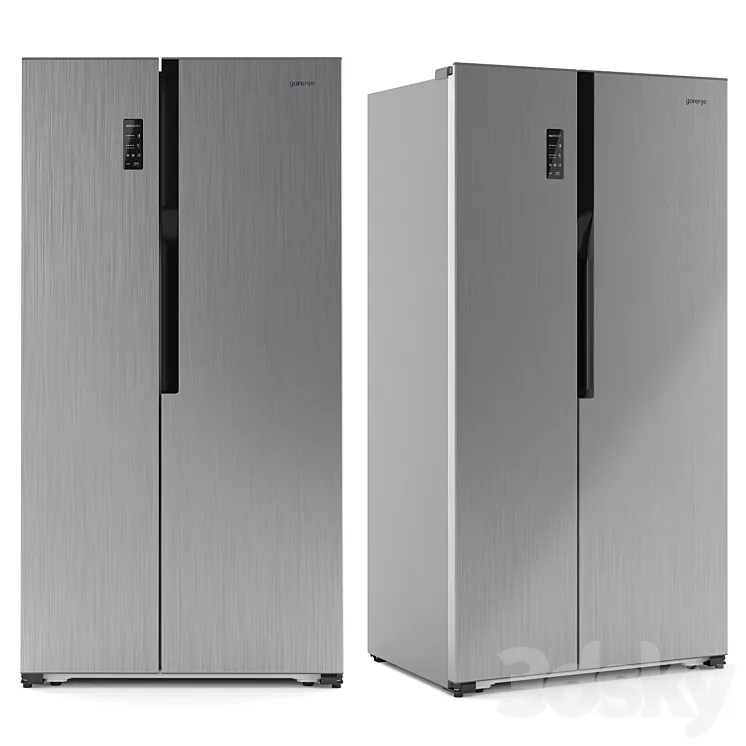 Refrigerator Gorenje NRS9181MX 3DS Max