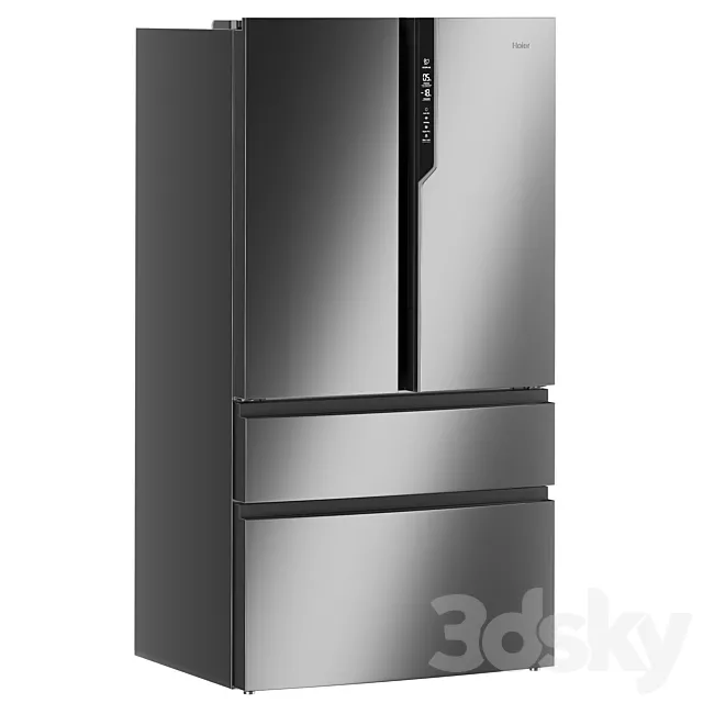 Refrigerator Haier HB25FSNAAARU 3DS Max Model