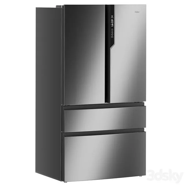 Refrigerator Haier HB25FSNAAARU 3dsMax Model