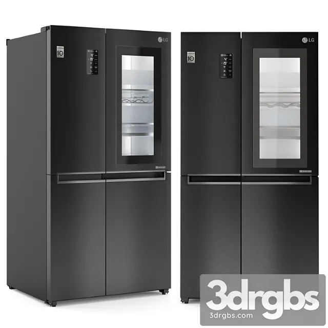 Refrigerator lg gc-q247cbdc 2 3dsmax Download