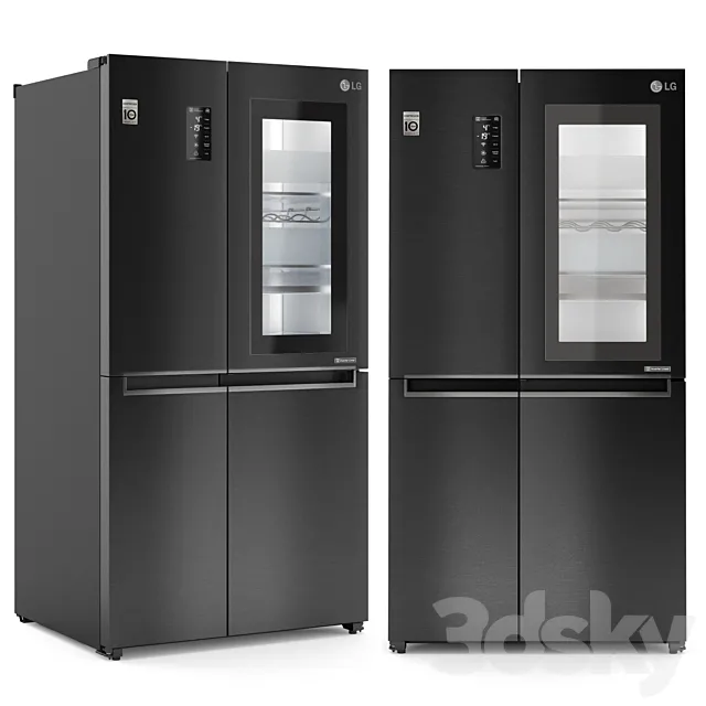 Refrigerator LG GC-Q247CBDC 3ds Max