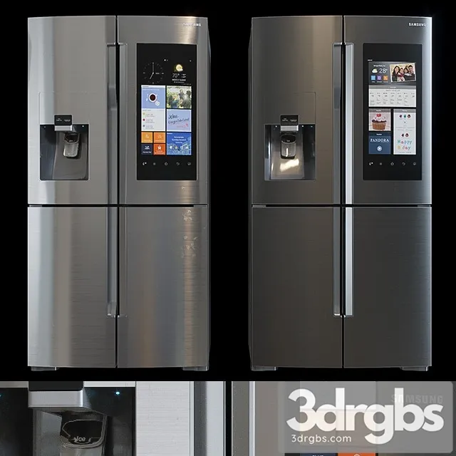 Refrigerator Samsung R 3dsmax Download