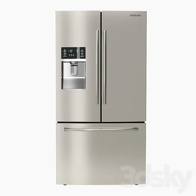Refrigerator Samsung RF28HFEDBSG 3DSMax File