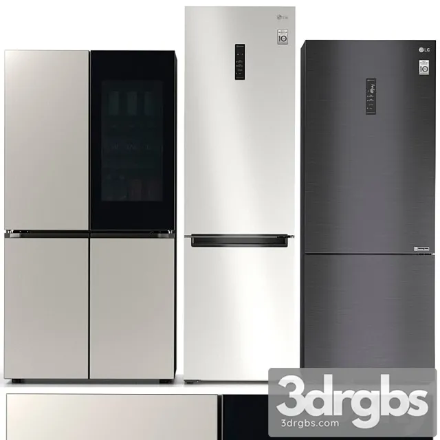 Refrigerator set lg 7