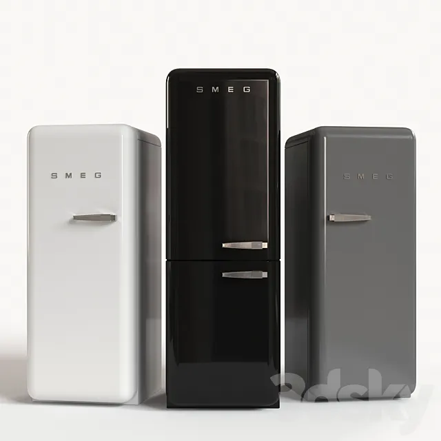 Refrigerator Smeg 3DSMax File