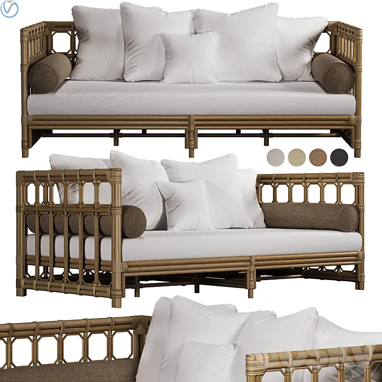 Regeant daybed 3DS Max Model