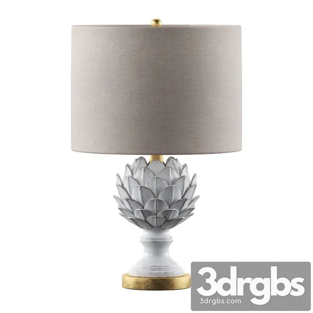 Regina andrew leafy artichoke ceramic table lamp