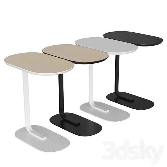 Relate side table 3DS Max Model