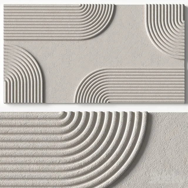 Relief artwork 32 – 3d art wall decor – Panels 3dsMax Model