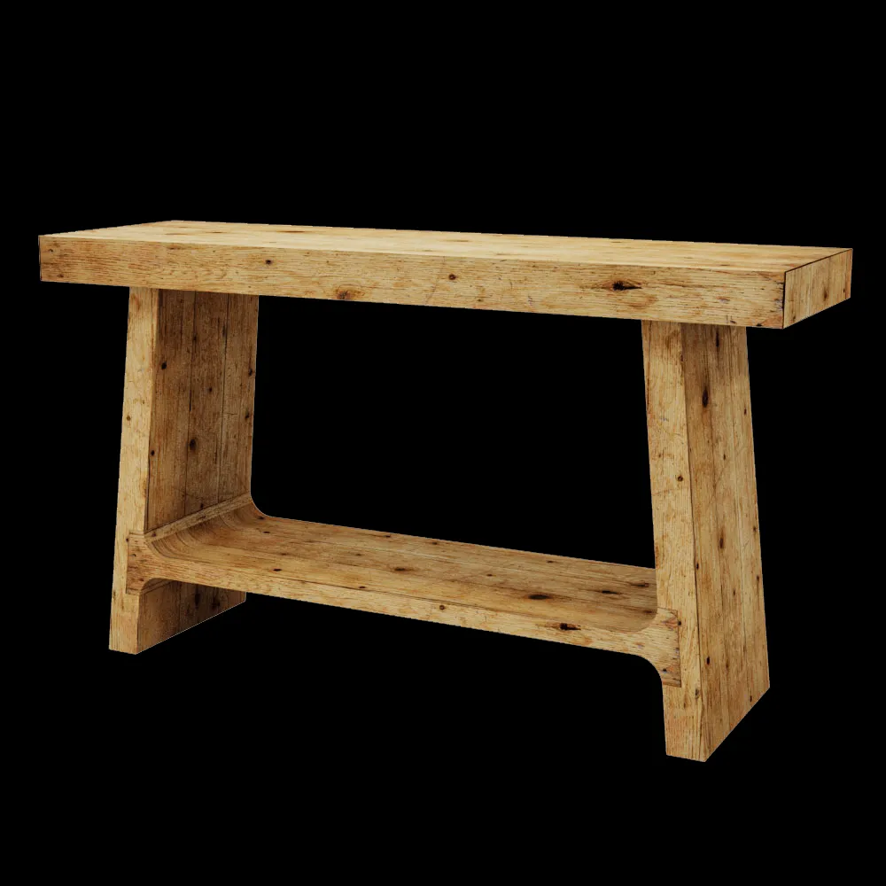 Reloft – Rustic -120WTH weathered oak 3ds Max