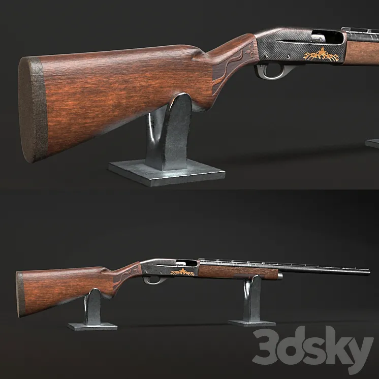 Remington 1100 3DS Max