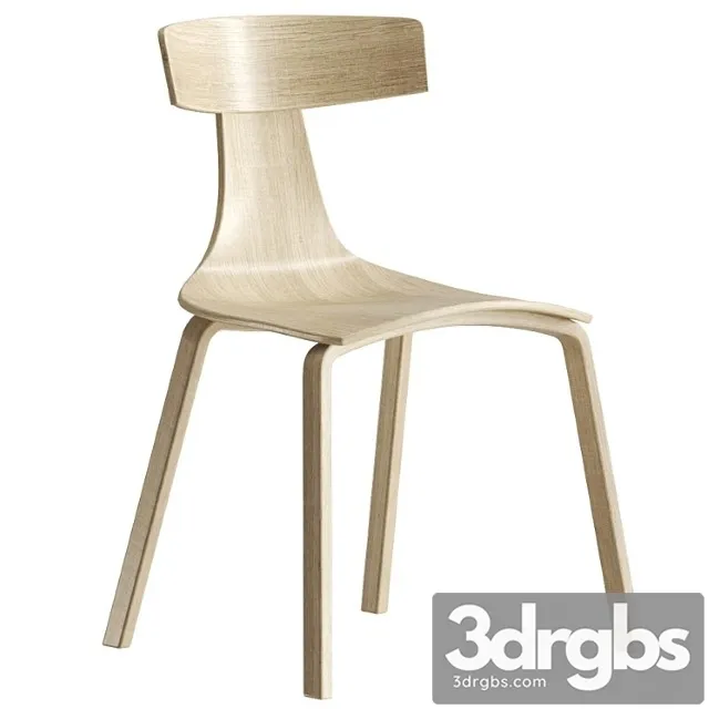 Remo wood chair 1415-10 by plank