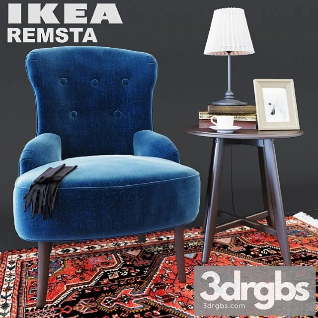 Remsta armchair 3dsmax Download