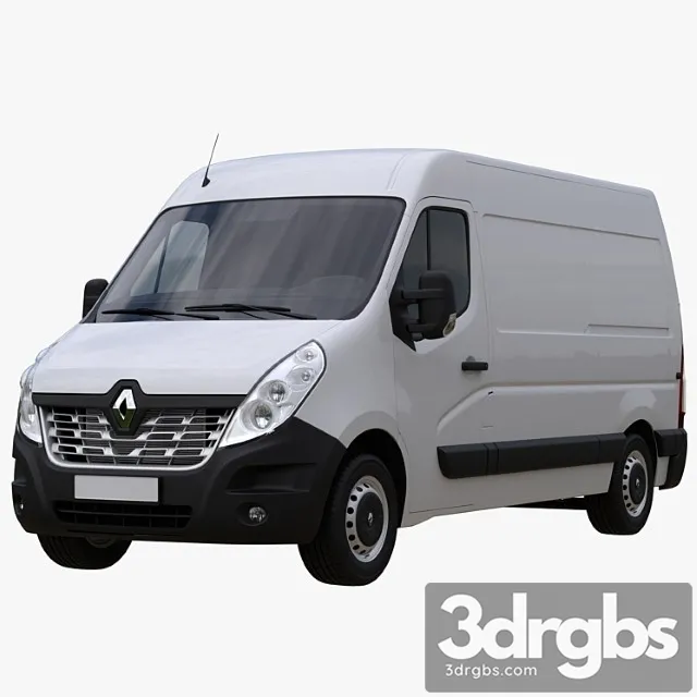 Renault master l2h2 panelvan 3dsmax Download