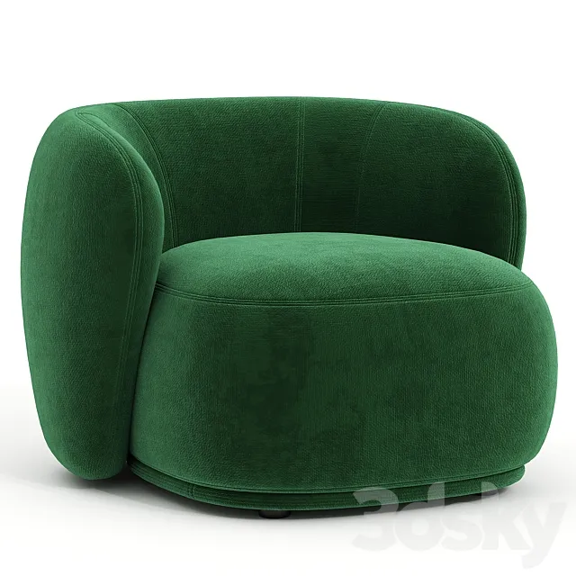 Rene Armchair by Merediani 3DS Max Model