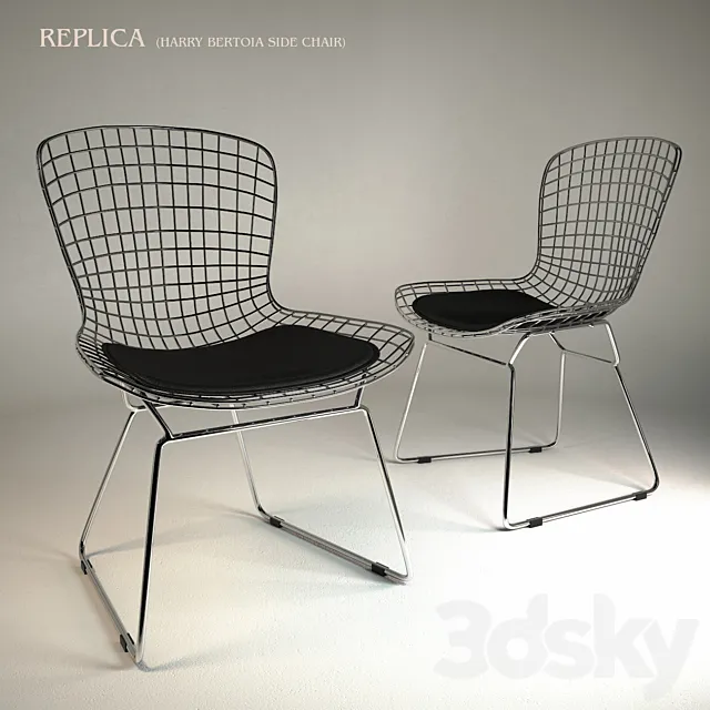 Replica Harry Bertoia 3DS Max Model