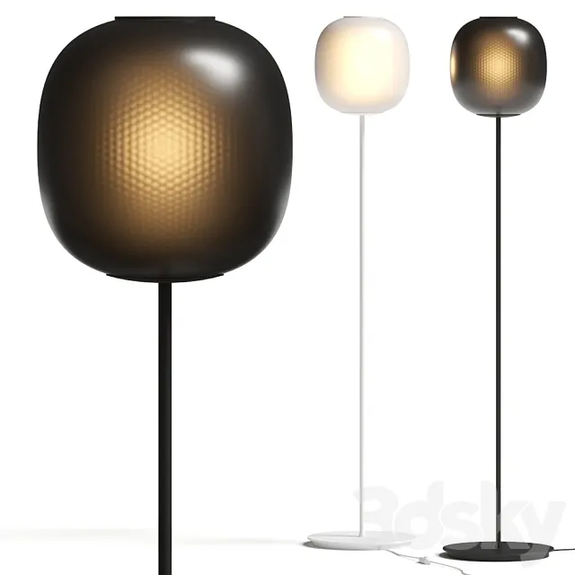 Resident Bloom Floor Lamp 3DS Max Model