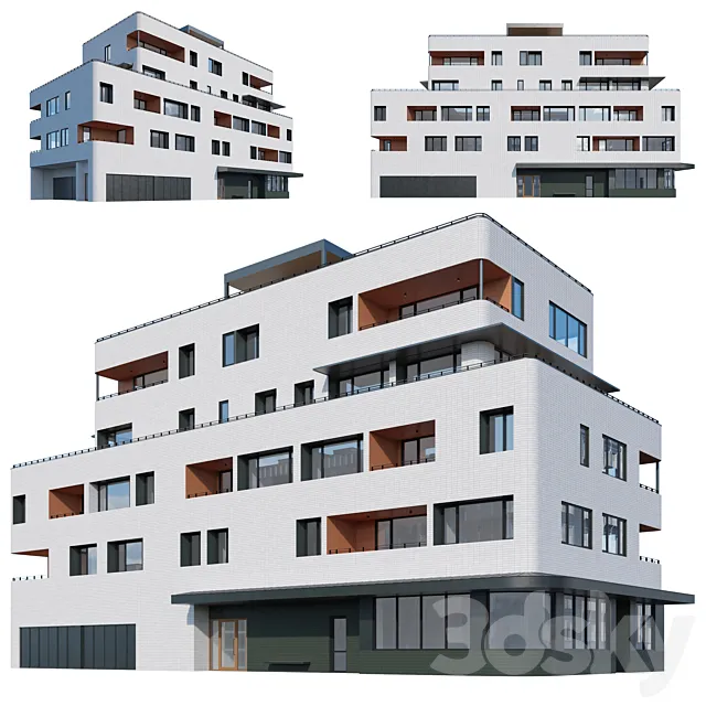 Residential Apartments 01 3DS Max Model