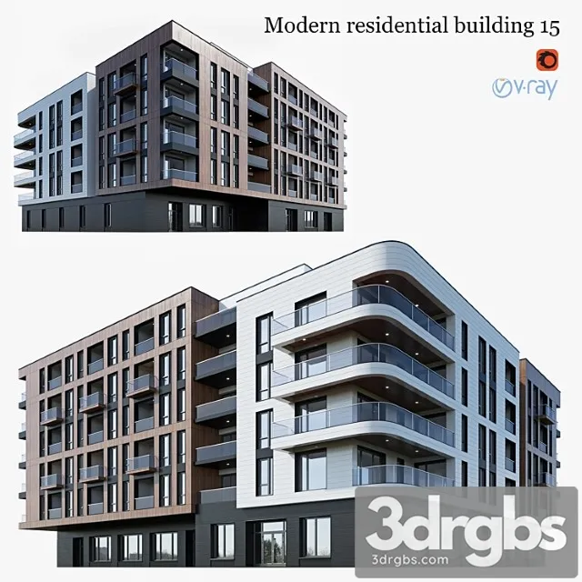 Residential Building 151 3dsmax Download