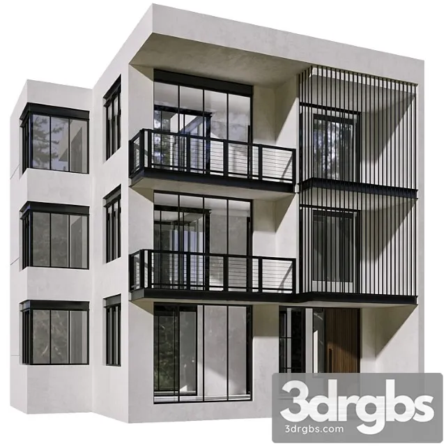 Residential building no48 3dsmax Download