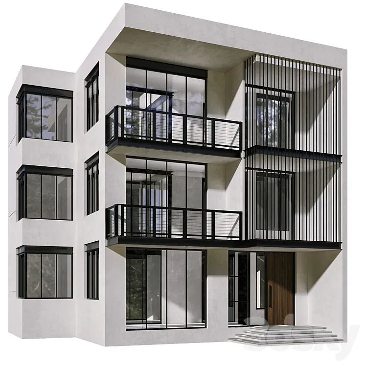Residential Building No48 3DS Max