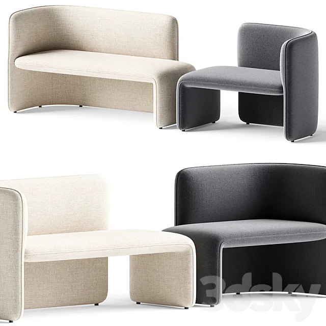 Rest Bench 3ds Max