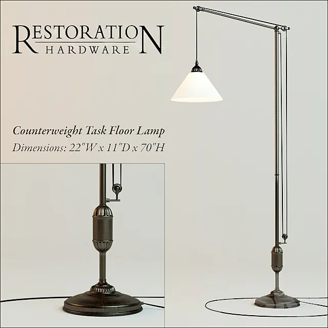 Restoration Hardware 3ds Max