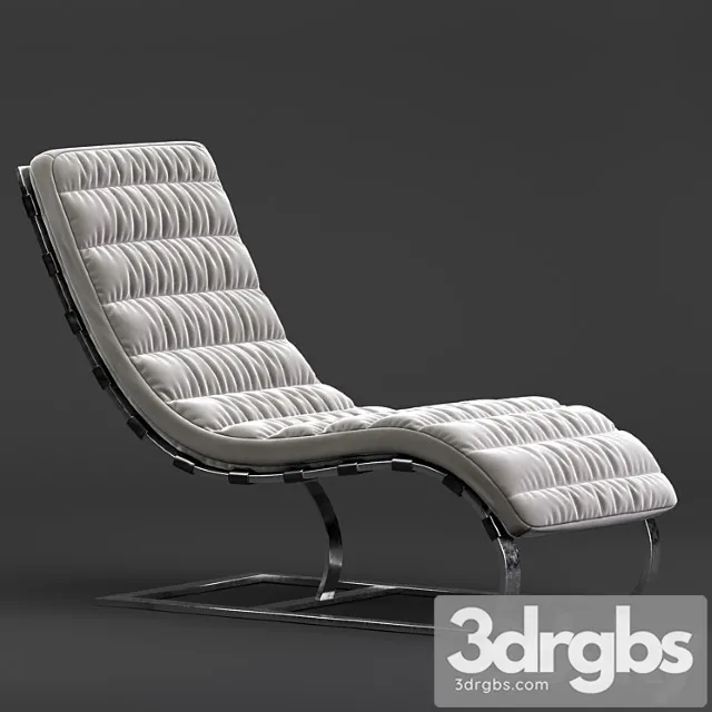 Restoration hardware chaise lounge 2 3dsmax Download