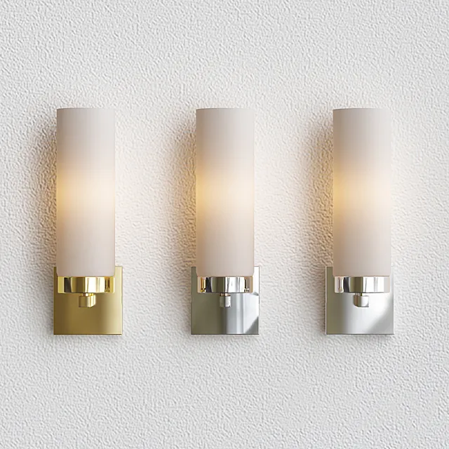 Restoration hardware sconces 3ds Max