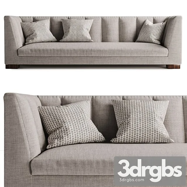 Restoration hardware sofa paxton 2 3dsmax Download