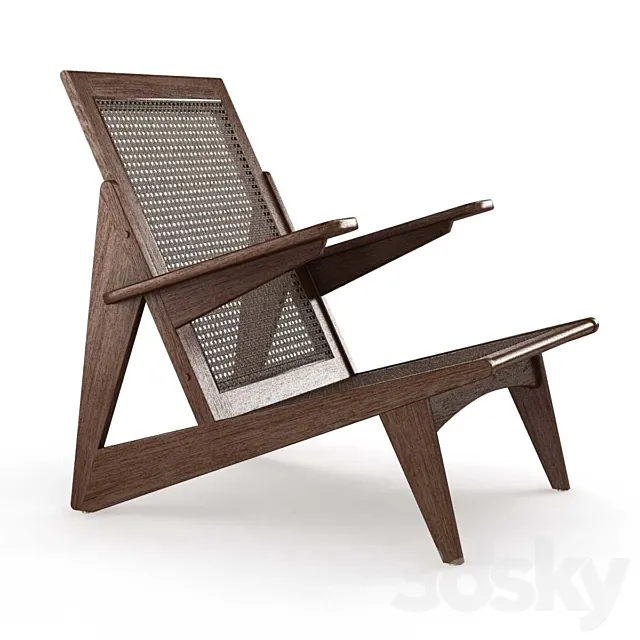 Restoration Hardware Yves Chair 3ds Max