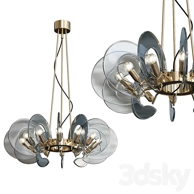 Restored Italian Chandelier 3DSMax File