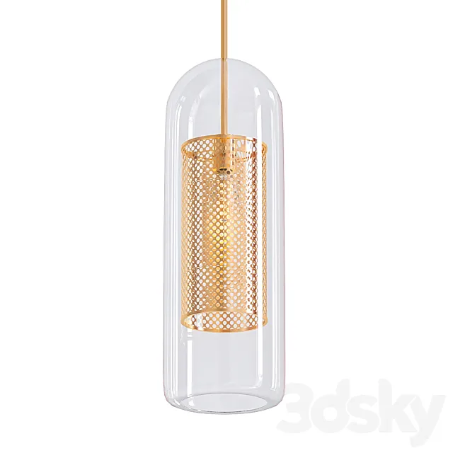 Retro pendant 3DS Max Model