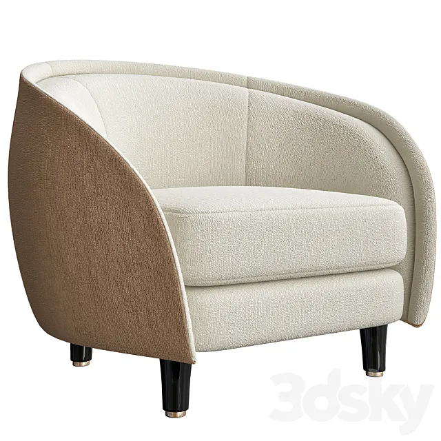 Revers Lounge Chair by Gubi 3ds Max