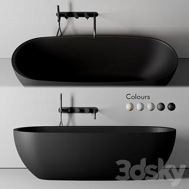 Rexa Design HOLE Bathtub 3DS Max Model