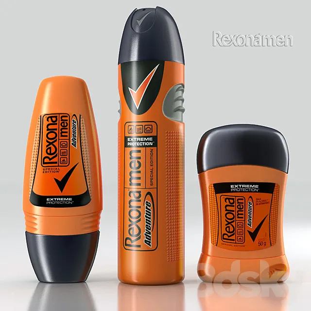 rexona men adventure 3DS Max Model